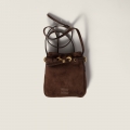 Miu Miu Suede pouch - Dark Brown Miu Miu Suede pouch - Dark Brown