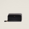 Miu Miu Large leather wallet Black