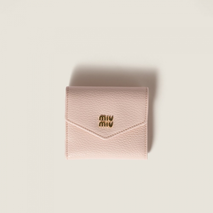 Miu Miu Small leather wallet Gem
