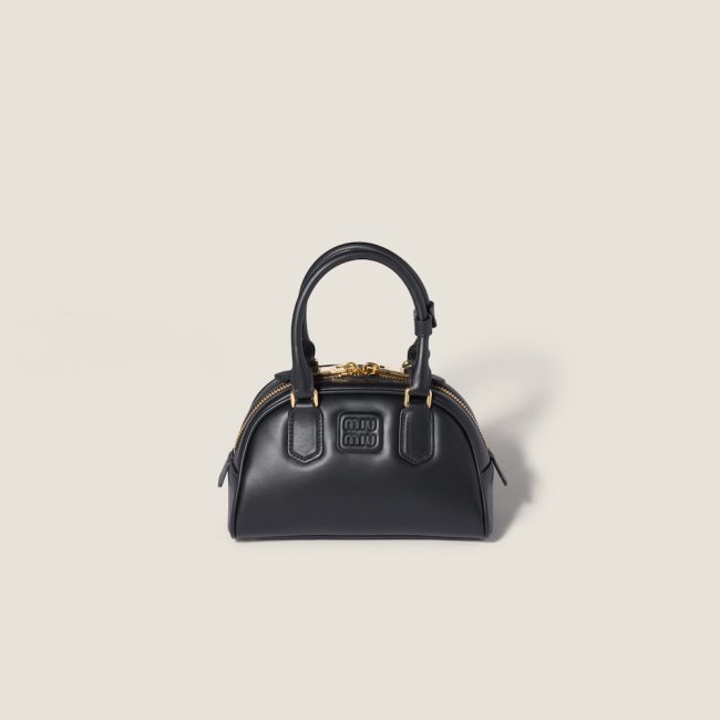 Miu Miu Arcadie leather bag Black Miu Miu Arcadie leather bag Black