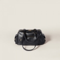 Miu Miu Pocket nappa leather top-handle bag Black