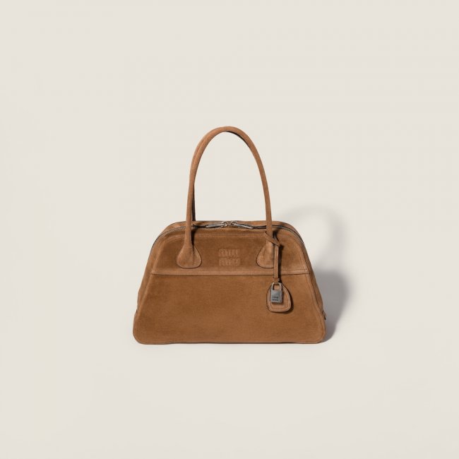 Miu Miu Vivant Suede bag Cocoa Brown