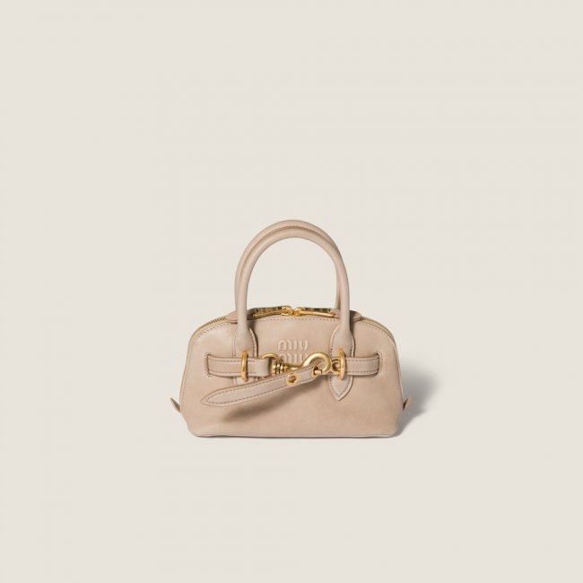 Miu Miu Aventure mini nappa leather bag Cord