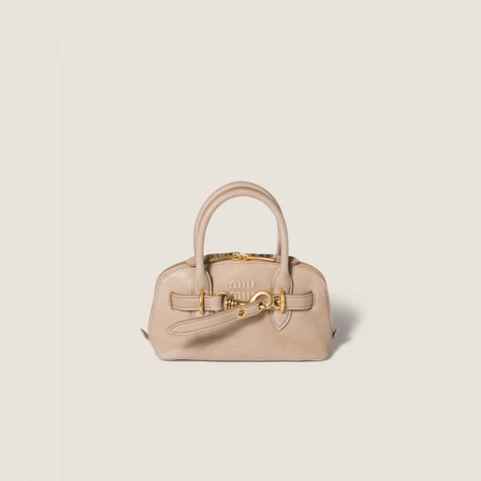 Miu Miu Aventure mini nappa leather bag Cord