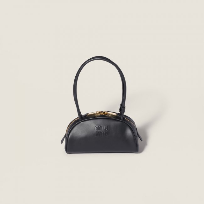 Miu Miu Beau leather bag Black