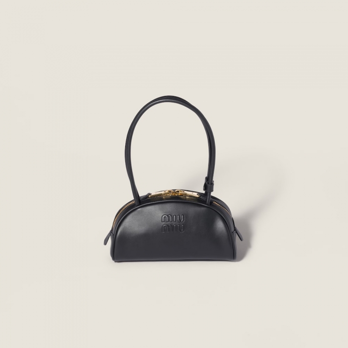 Miu Miu Beau leather bag Black