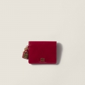 Miu Miu Small leather wallet Ruby Red Miu Miu Small leather wallet Ruby Red