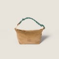 Miu Miu Corduroy pouch - Cinnamon/Green Miu Miu Corduroy pouch - Cinnamon/Green