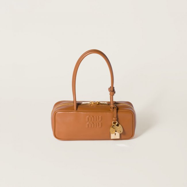Miu Miu Beau leather bag Cognac Miu Miu Beau leather bag Cognac