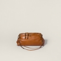 Miu Miu Caprice leather clutch Cognac Miu Miu Caprice leather clutch Cognac