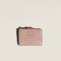 Miu Miu Nappa leather card holder Peach Miu Miu Nappa leather card holder Peach