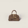 Miu Miu Aventure nappa leather top-handle bag Tundra