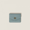 Miu Miu Leather card holder Powder Blue Miu Miu Leather card holder Powder Blue