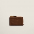 Miu Miu Nappa leather envelope card holder Oak Miu Miu Nappa leather envelope card holder Oak
