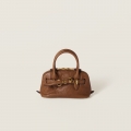 Miu Miu Aventure mini nappa leather bag Oak Miu Miu Aventure mini nappa leather bag Oak