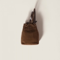 Miu Miu Suede pouch - Cocoa Brown Miu Miu Suede pouch - Cocoa Brown