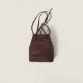 Miu Miu Nappa leather mini-bag - Briarwood Miu Miu Nappa leather mini-bag - Briarwood