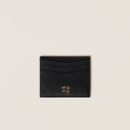 Miu Miu Leather card holder Black Miu Miu Leather card holder Black