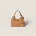 Miu Miu Leather handbag Caramel / Larch Green