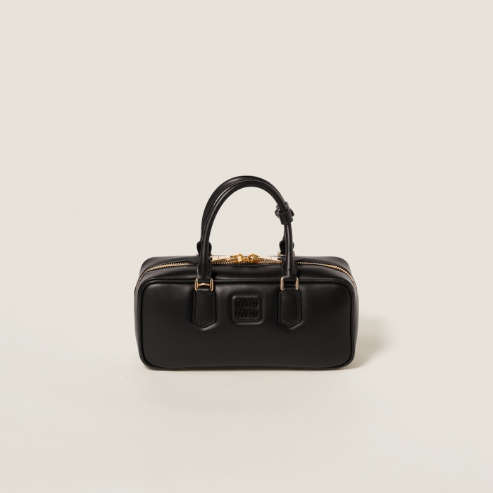 Miu Miu Arcadie leather bag Black