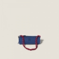 Miu Miu Gabardine pouch - Indigo/Amaranth Miu Miu Gabardine pouch - Indigo/Amaranth