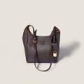 Miu Miu Leather bucket bag Dark Brown / Papaya Miu Miu Leather bucket bag Dark Brown / Papaya