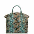 Brahmin Large Duxbury Satchel Ocean Lilyana ID:Brahmin-202995