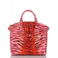 Brahmin Large Duxbury Satchel Pink Feline Ombre Melbourne ID:Brahmin-203073 Brahmin Large Duxbury Satchel Pink Feline Ombre Melbourne ID:Brahmin-203073