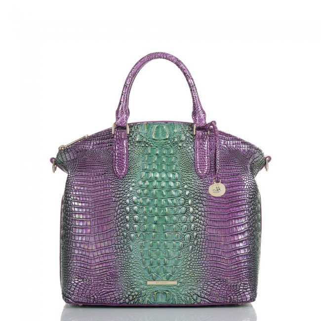 Brahmin Large Duxbury Satchel Hyacinth Ombre Mini Melbourne ID:Brahmin-203097