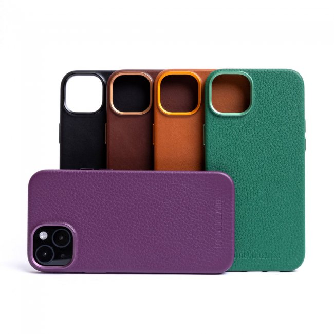 Portland Leather iPhone Case - Clove