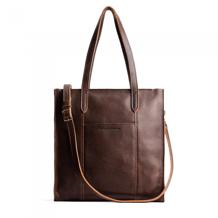 Portland Large Lola Zipper Crossbody Tote - Coldbrew