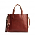 Portland Lola Crossbody Tote - Chestnut