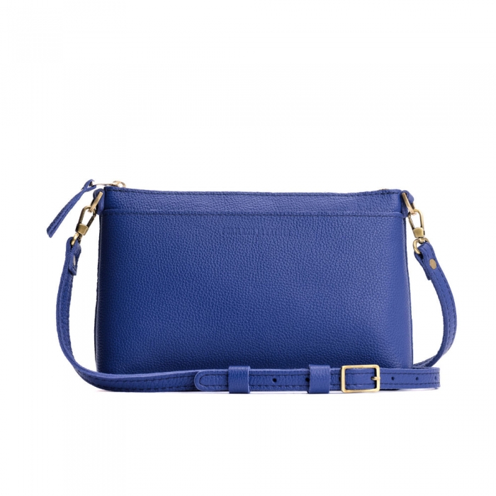 Portland Poppy Purse - Molino Blue