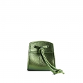 Portland Pixie Pouch - Metallic Greench Portland Pixie Pouch - Metallic Greench