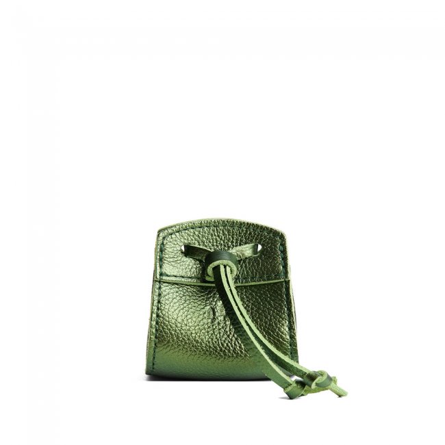 Portland Pixie Pouch - Metallic Greench