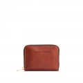 Portland Small Zip Wallet - Chestnut Portland Small Zip Wallet - Chestnut