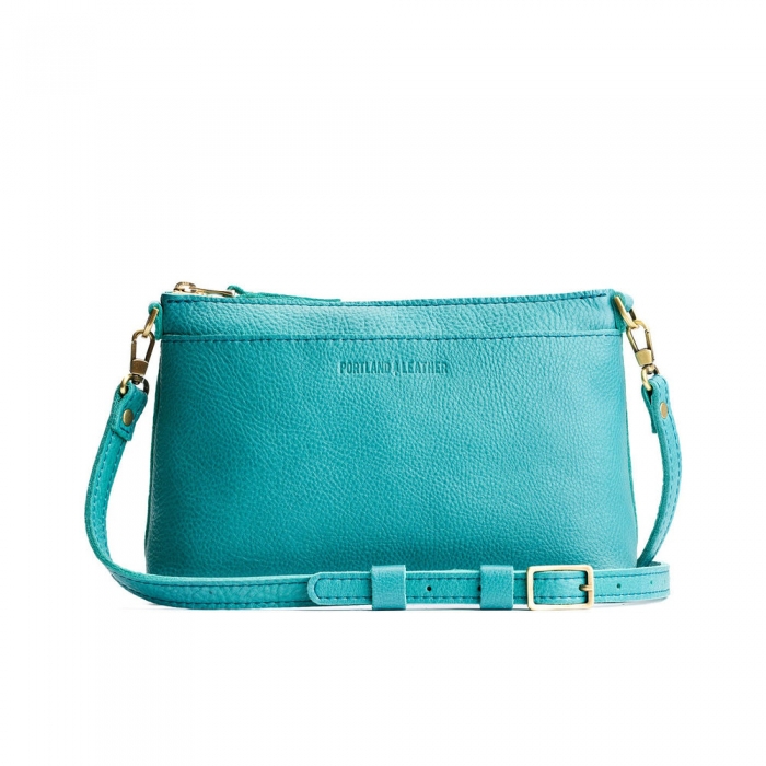 Portland Poppy Purse - Seafoam
