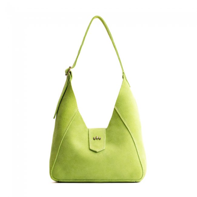 Portland Flora Shoulder Bag - Lime