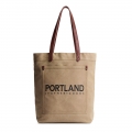 Portland Northwood Canvas Tote - Brown