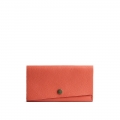 Portland Leather Rancher Wallet - Coral