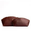 Portland Eclipse Makeup Bag - Cognac Portland Eclipse Makeup Bag - Cognac