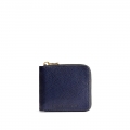 Portland Small Zipper Bifold Wallet - Cobalt