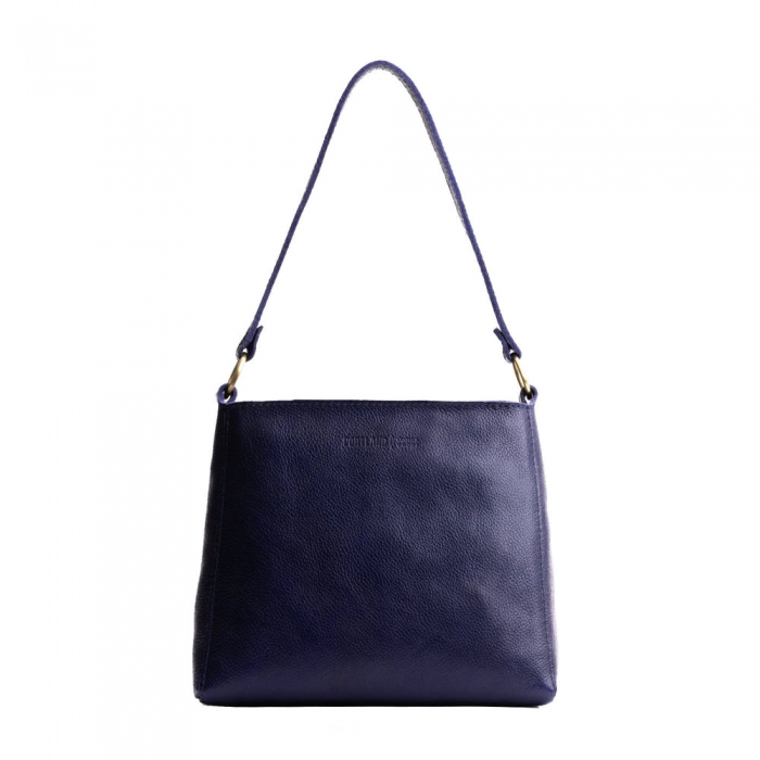 Portland Triangle Shoulder Bag - Cobalt
