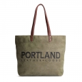 Portland Deadwood Canvas Tote - Green Portland Deadwood Canvas Tote - Green