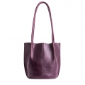 Portland Devan Bucket Tote - Plum Portland Devan Bucket Tote - Plum