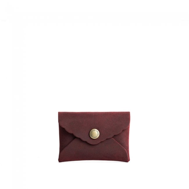 Portland Mini Daisy Wallet - Merlot