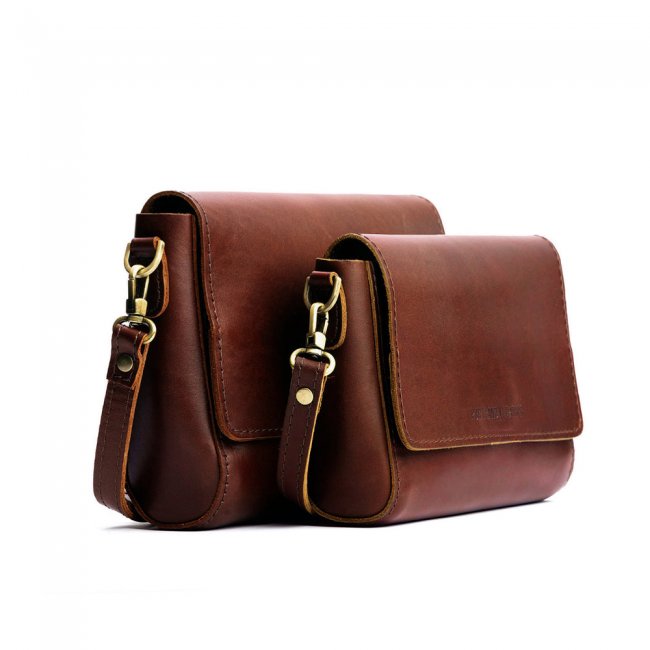 Portland Metro Crossbody - Cognac