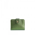 Portland Mini Bifold Wallet - Metallic Greench Portland Mini Bifold Wallet - Metallic Greench