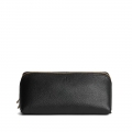 Portland Wide Mouth Pouch - Pebbled black Portland Wide Mouth Pouch - Pebbled black