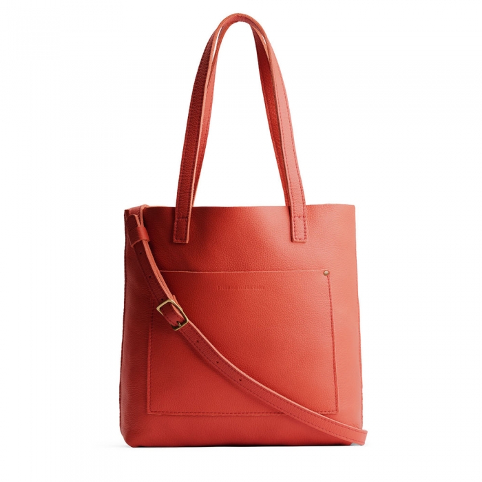 Portland Crossbody Tote - Coral
